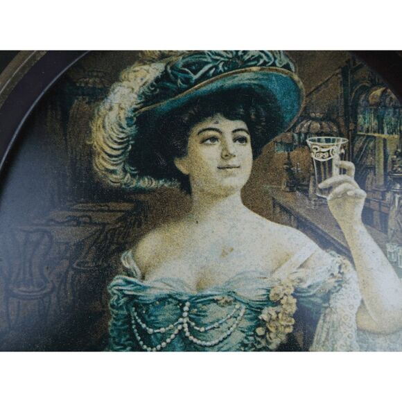 Vintage 1983 Gibson Girl Drink Pepsi Cola Tray 11.5inx14.5in - Picture 2 of 12